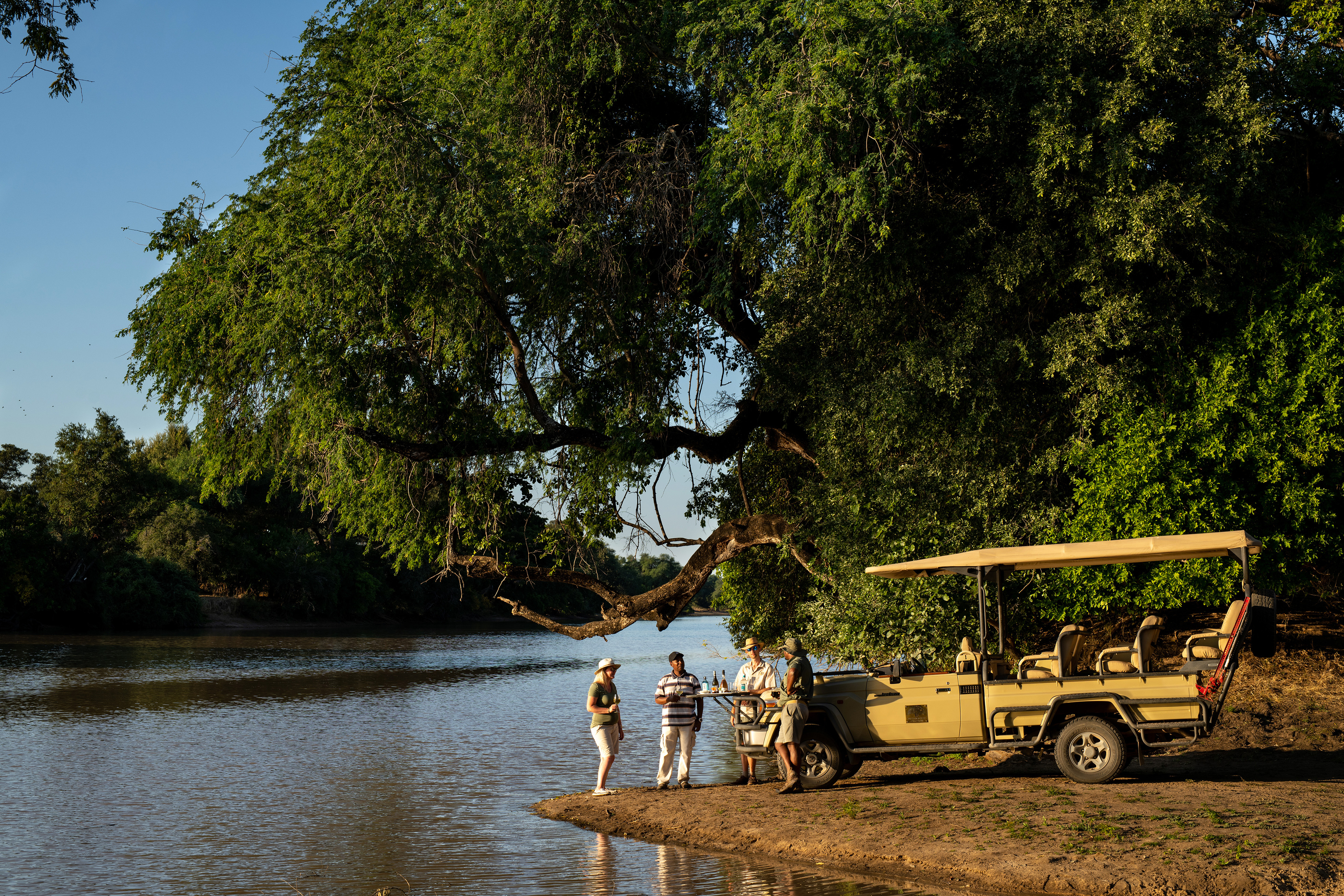 Mana River Camp en Mana Pools