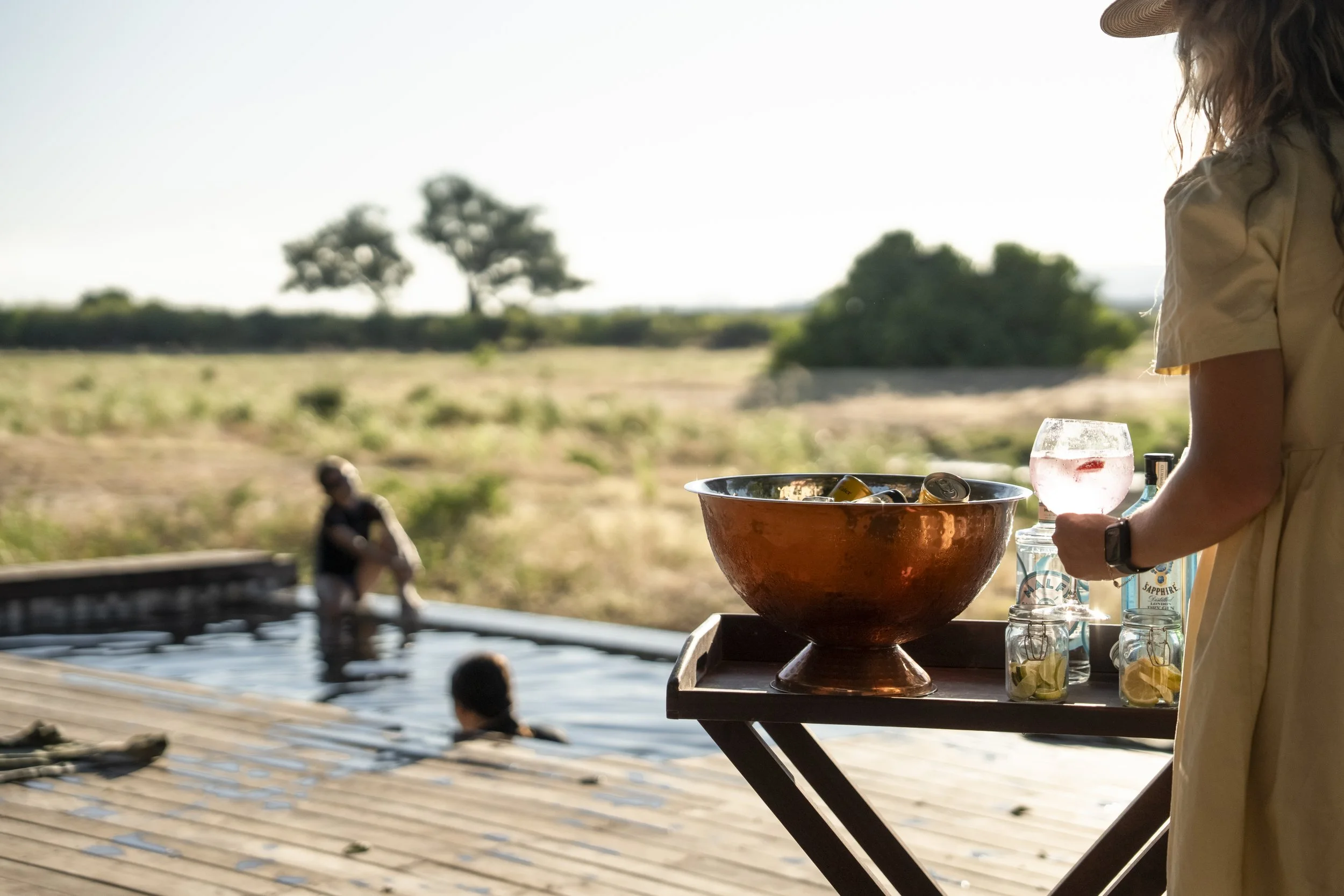 Mana Sands Main Camp en Mana Pools
