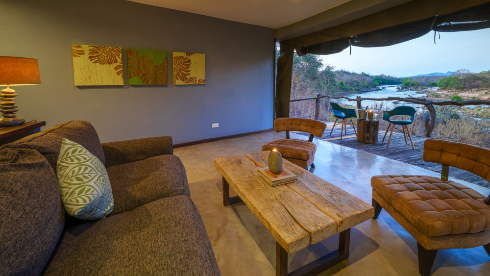 Mkulumadzi Lodge en Reserva de Vida Silvestre de Majete