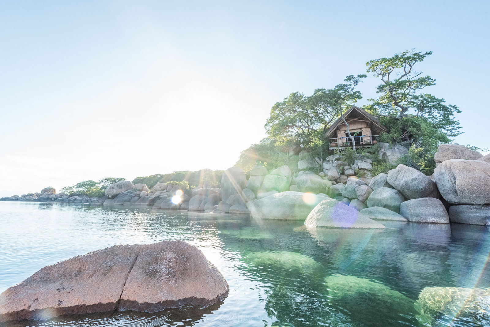 Mumbo Island Camp en Parque Nacional del Lago Malawi