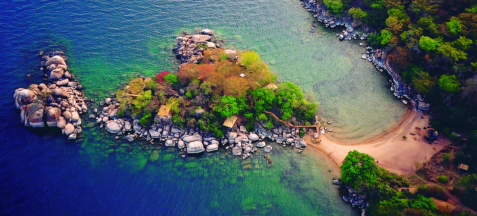 Mumbo Island Camp en Parque Nacional del Lago Malawi