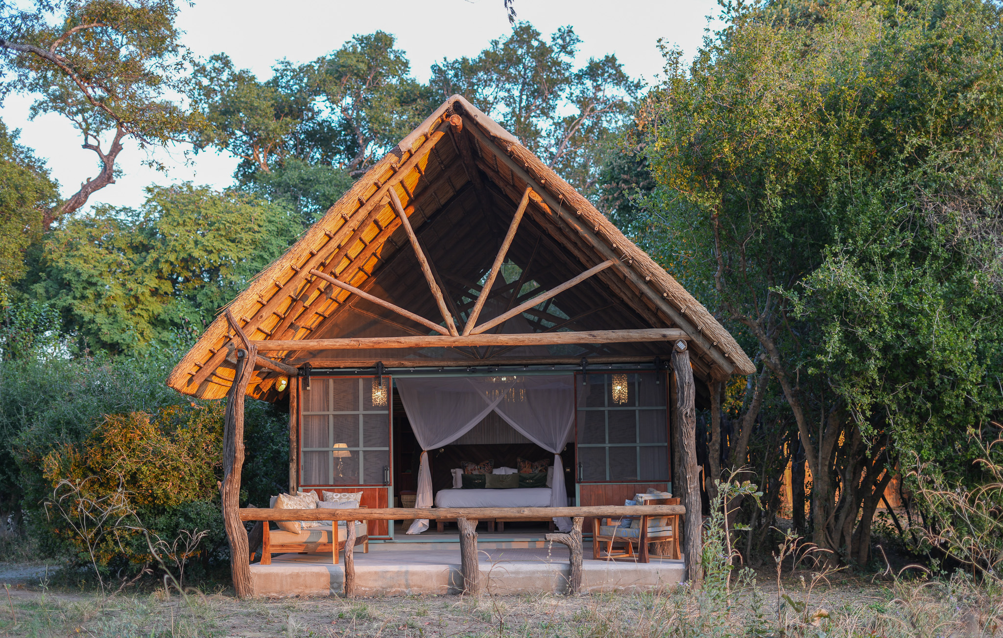 Mwamba Bush Camp en Luangwa Valley