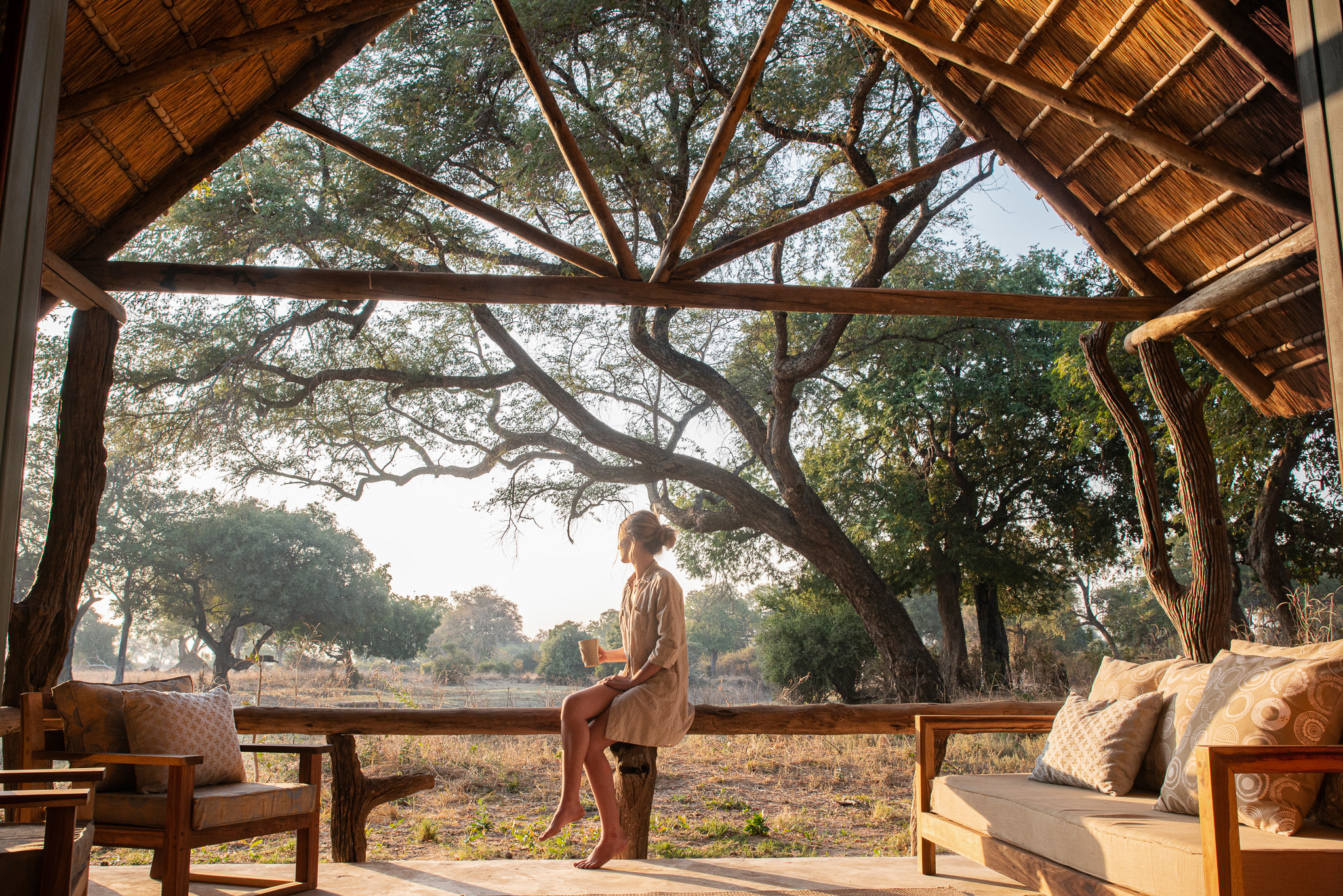 Mwamba Bush Camp en Luangwa Valley