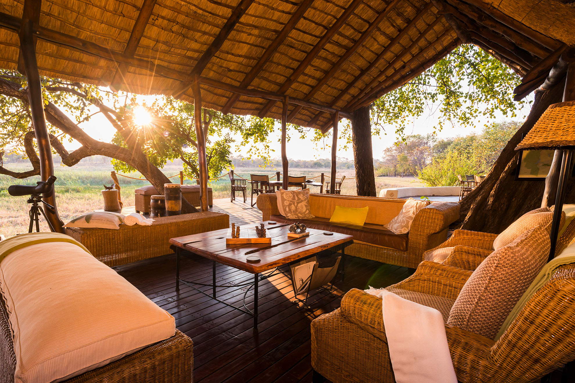 Nanzhila Plains Safari Camp en Nanzhila Plains