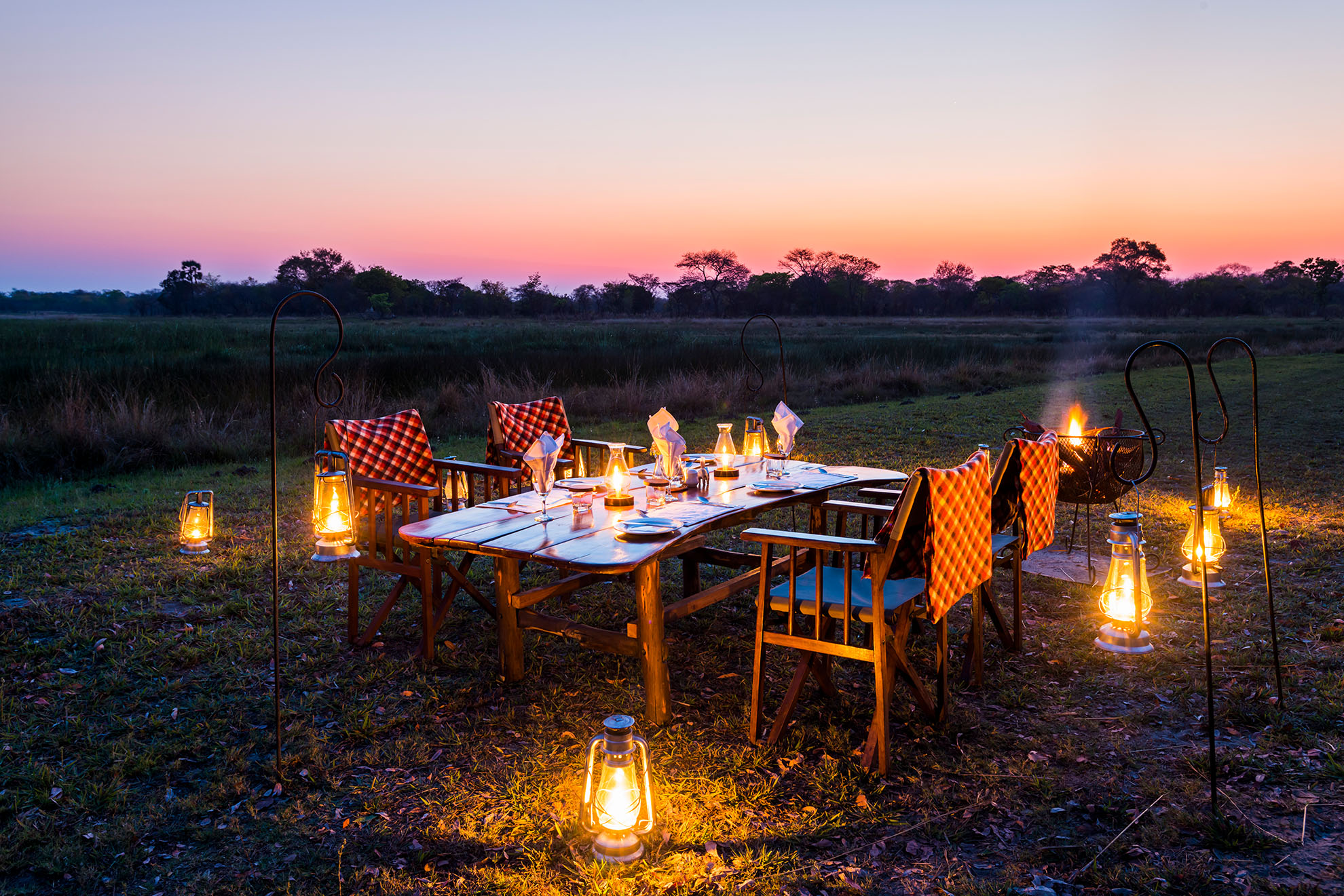 Nanzhila Plains Safari Camp en Nanzhila Plains