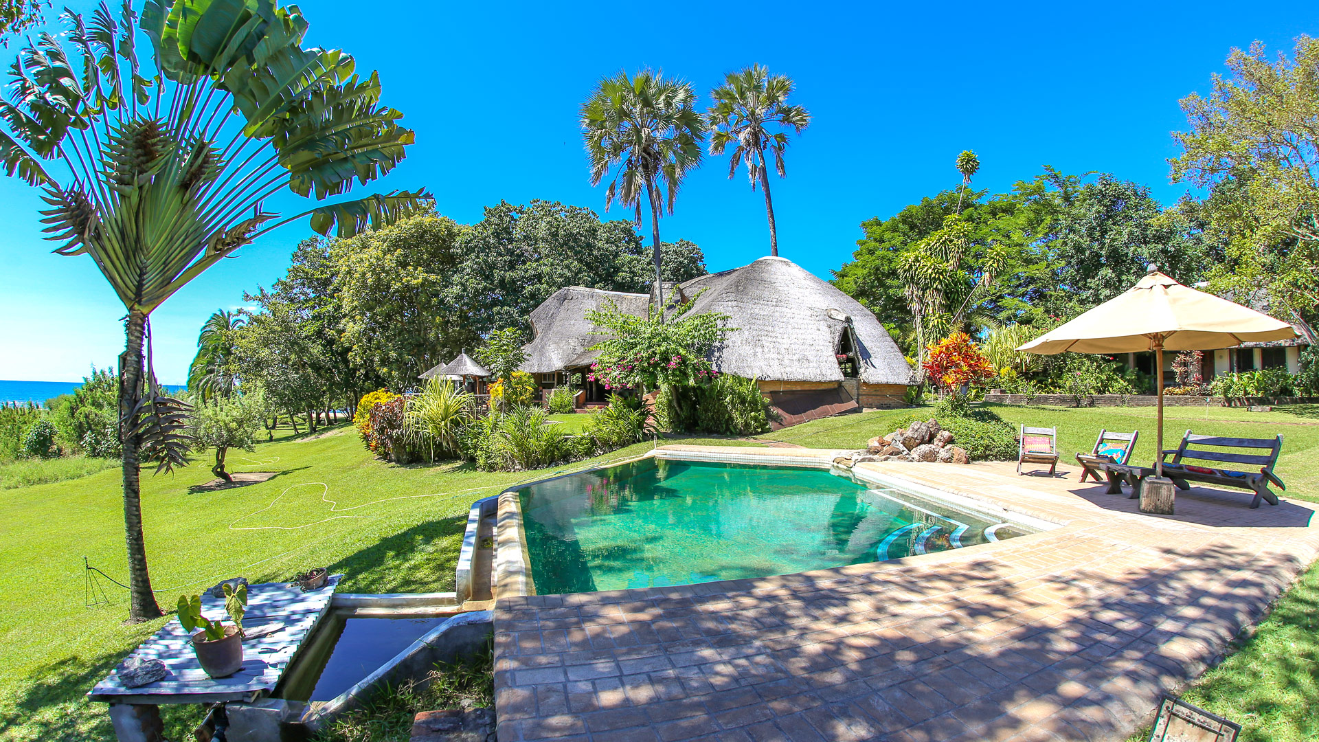 Ngala Beach Lodge en Lago Malawi