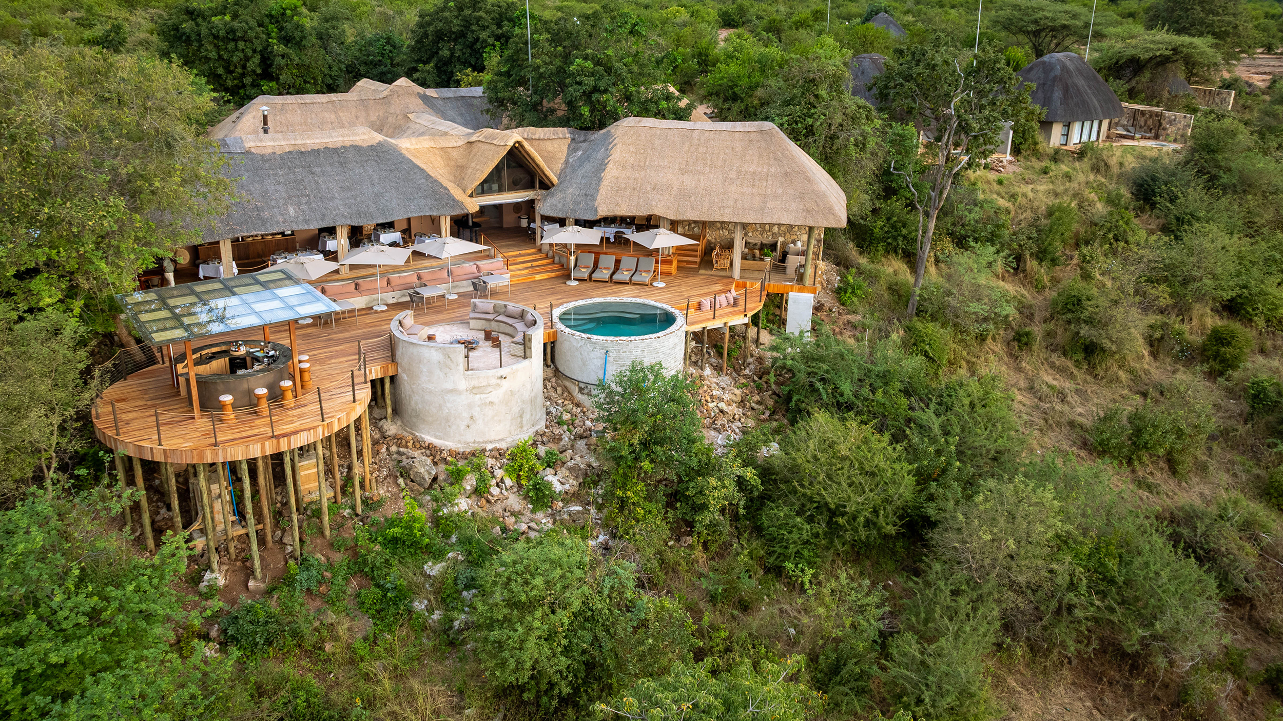 Ngoma Safari Lodge en su destino