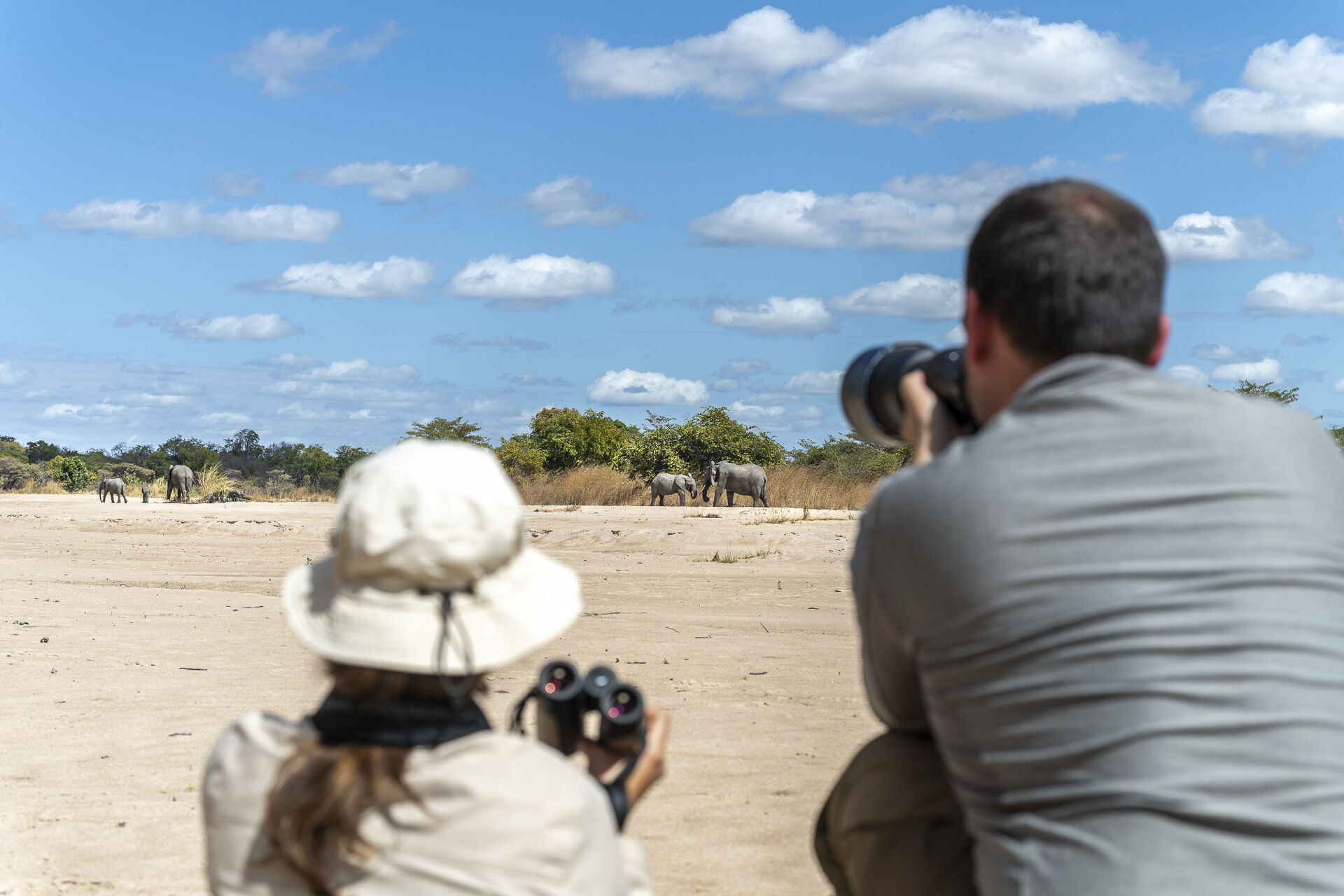 Nkonzi Camp en Luangwa Valley