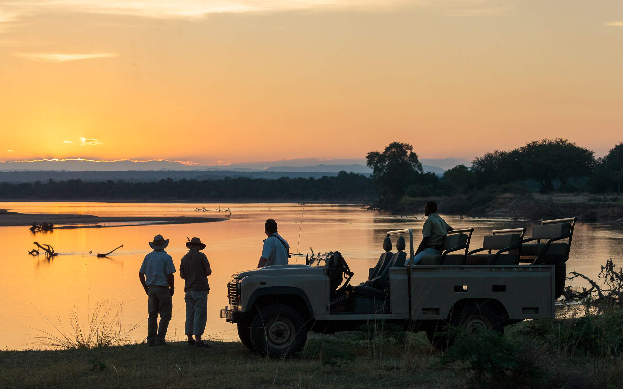 Nkonzi Camp en Luangwa Valley