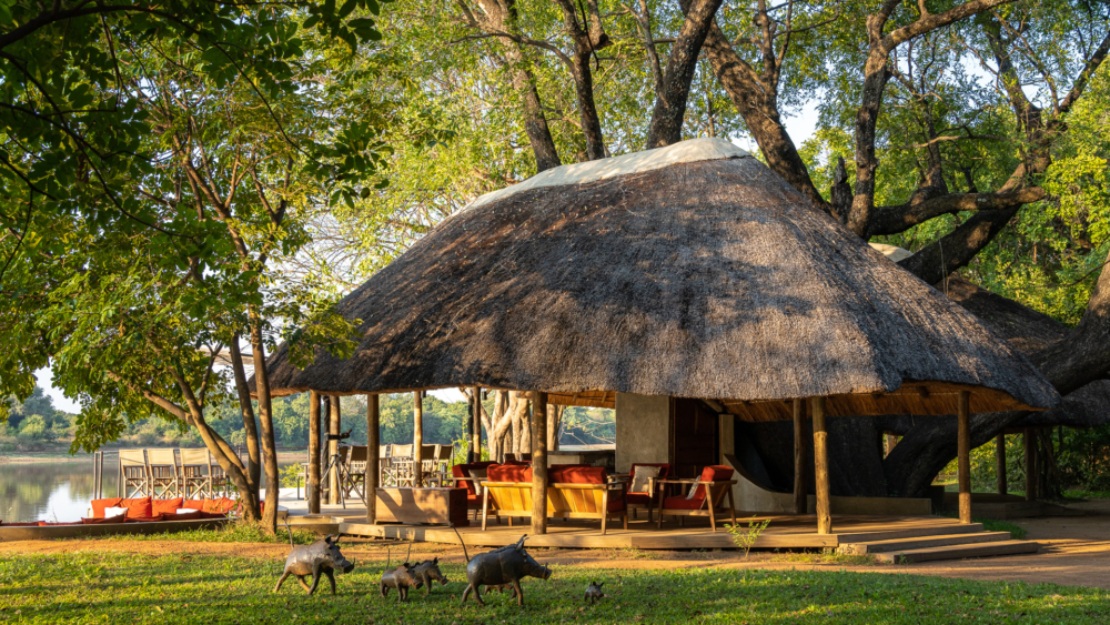 Nkwali Camp en Luangwa Valley