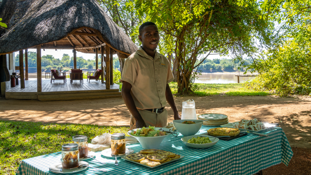 Nkwali Camp en Luangwa Valley