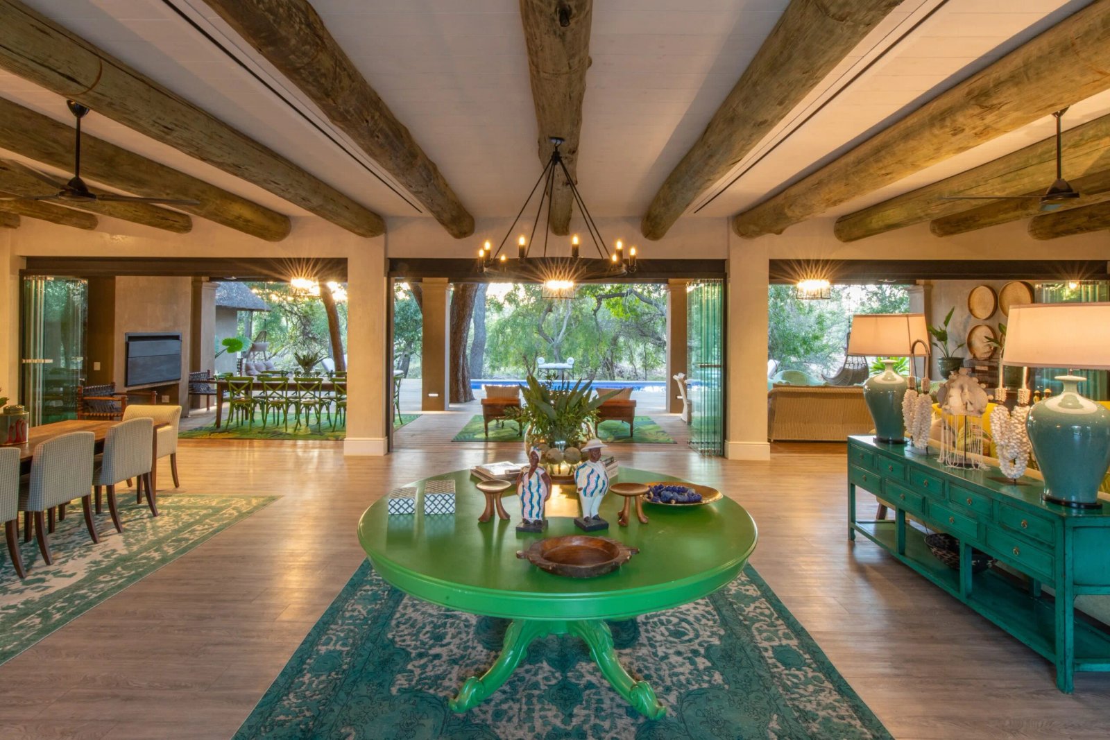 Royal Malewane Waterside House en Kruger National Park