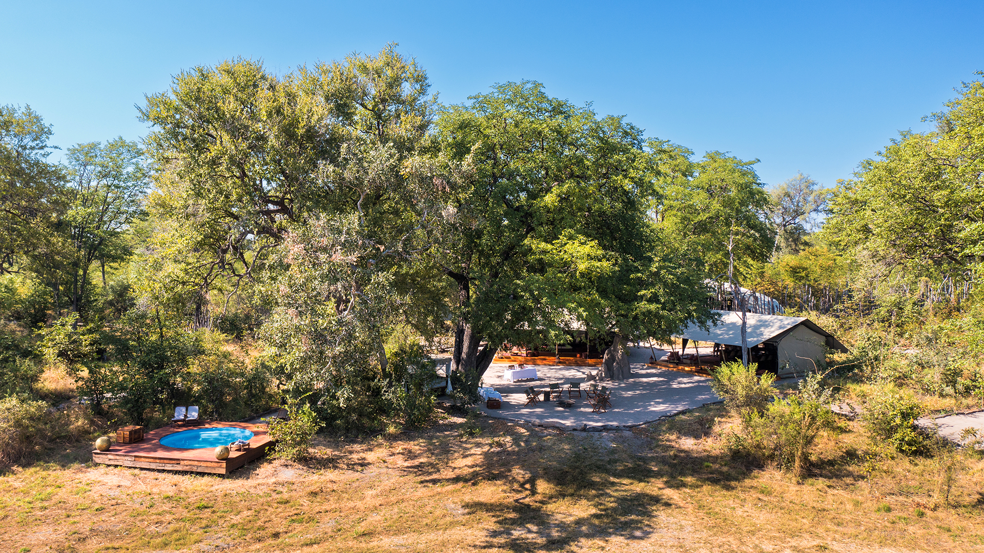 Selinda Explorers Camp en Reserva de Selinda