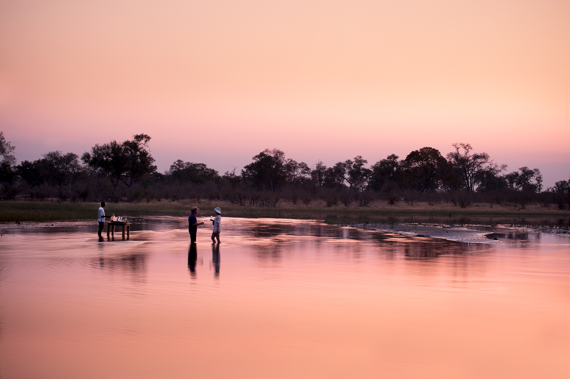 Selinda Explorers Camp en Reserva de Selinda