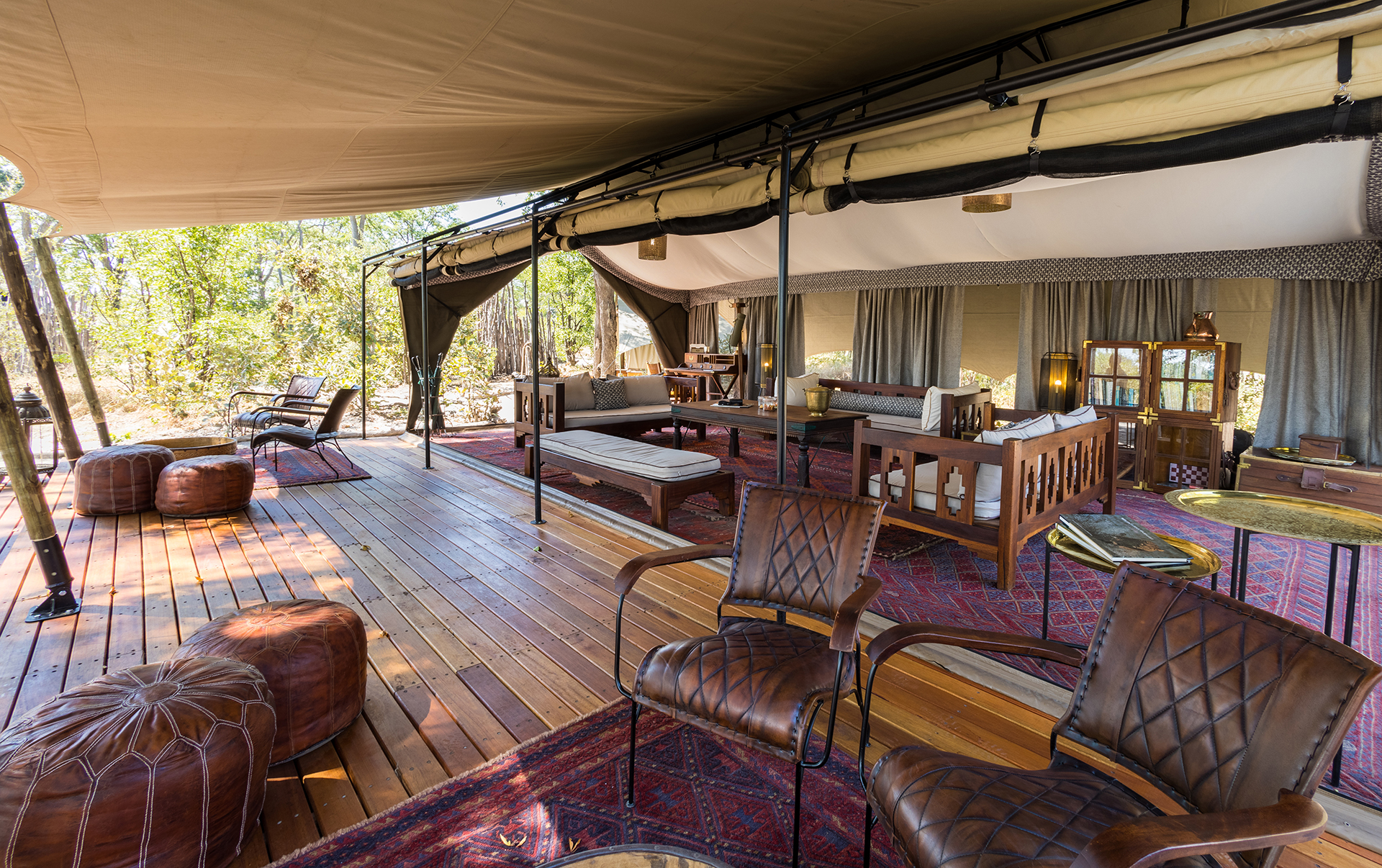 Selinda Explorers Camp en Reserva de Selinda