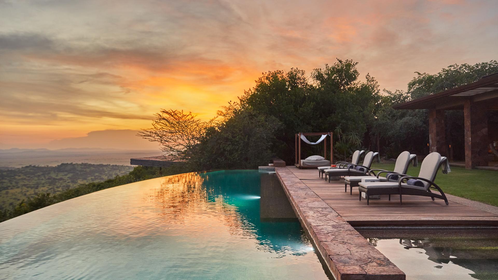Singita kilima swimming pool