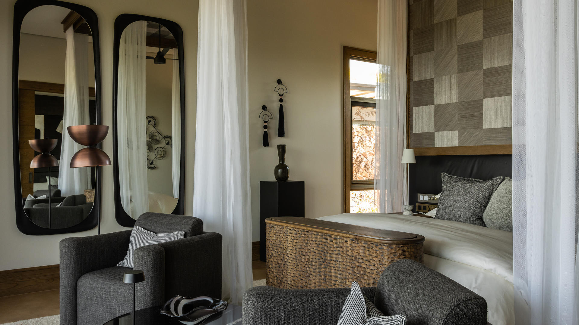 Singita milele junior suite dazzle bedroom 2