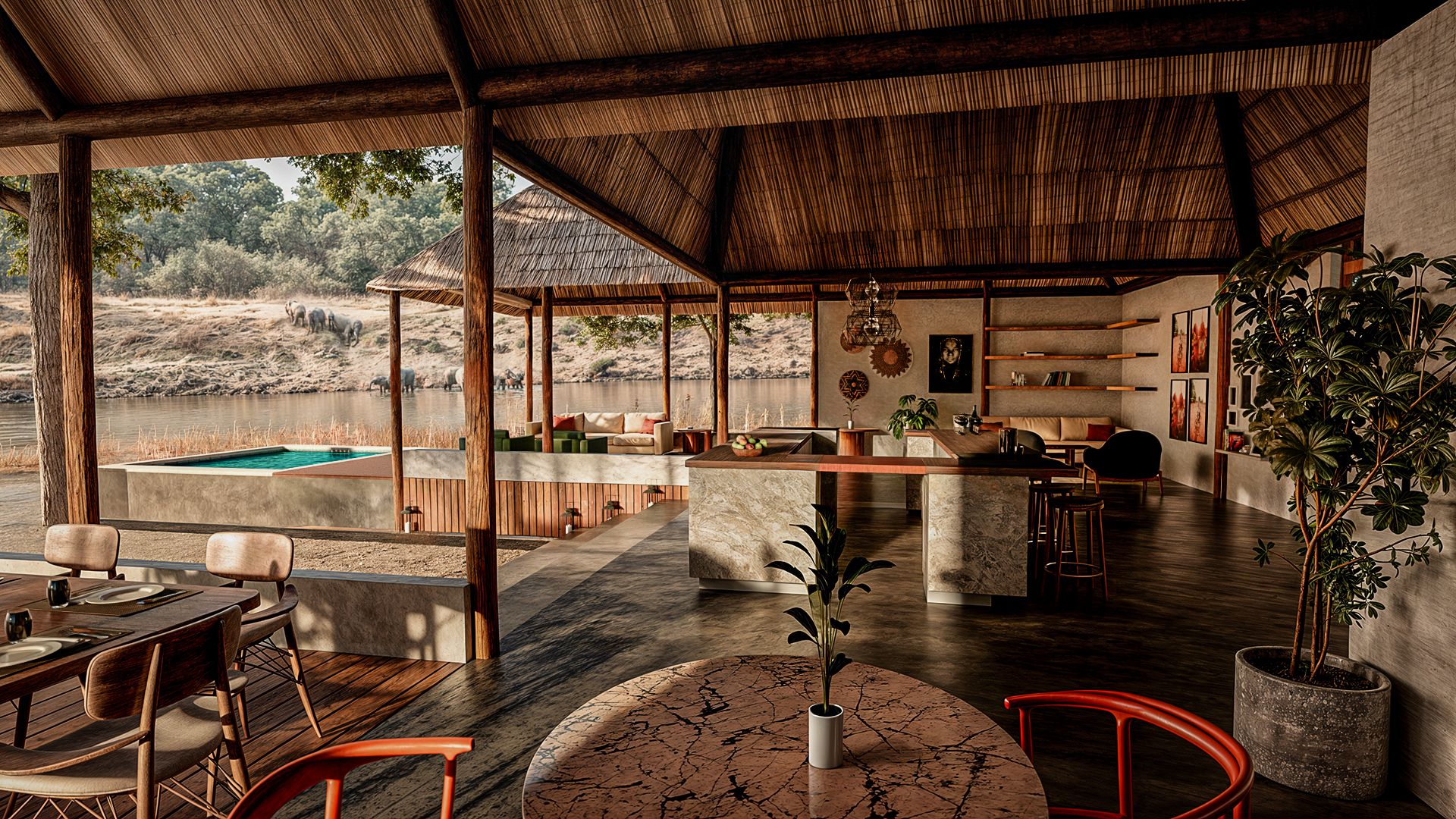 Takwela Camp en North Luangwa