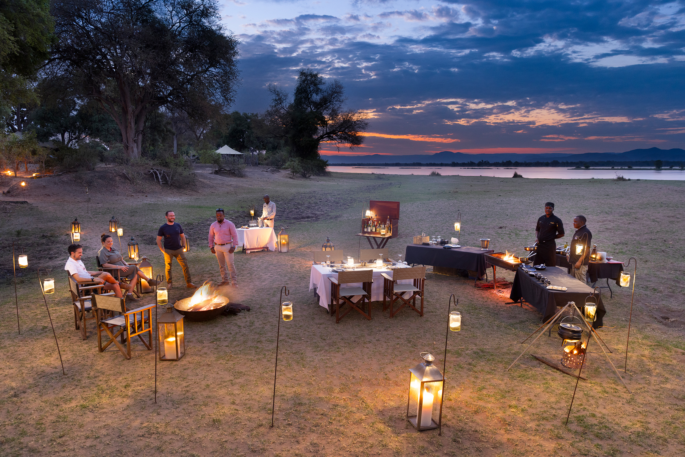 Tembo Plains Camp en Mana Pools