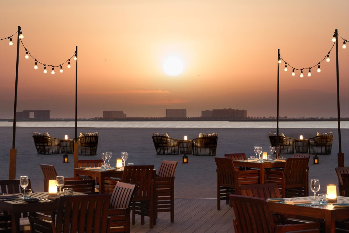 Rktrz beach deck sunset :classic hor