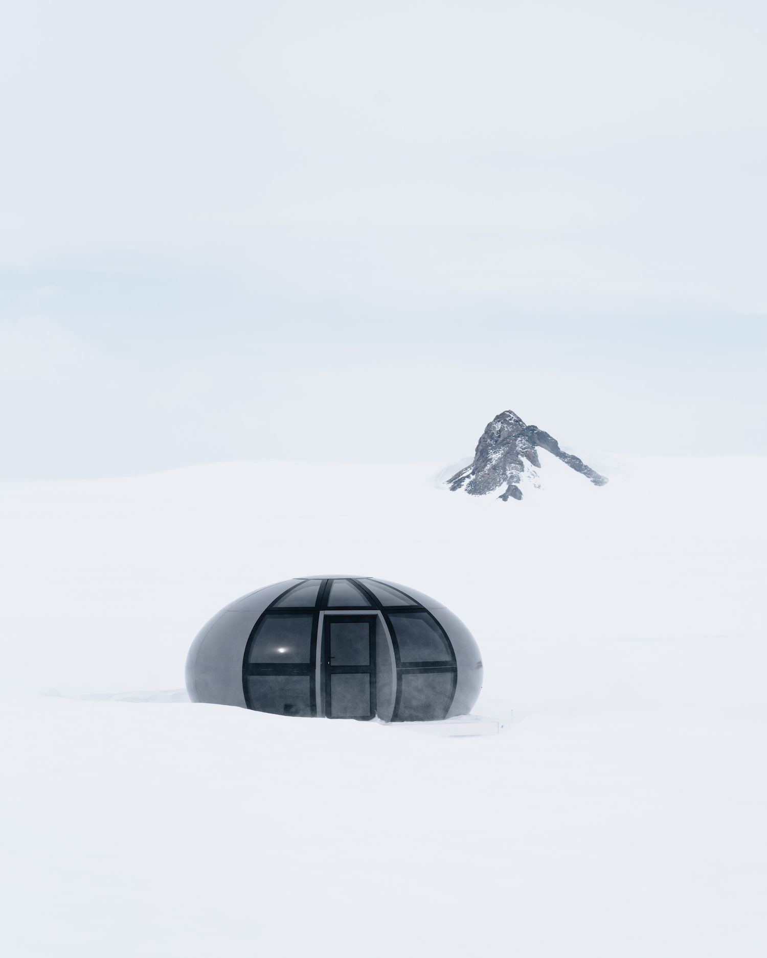 White Desert Echo Base en Antártida