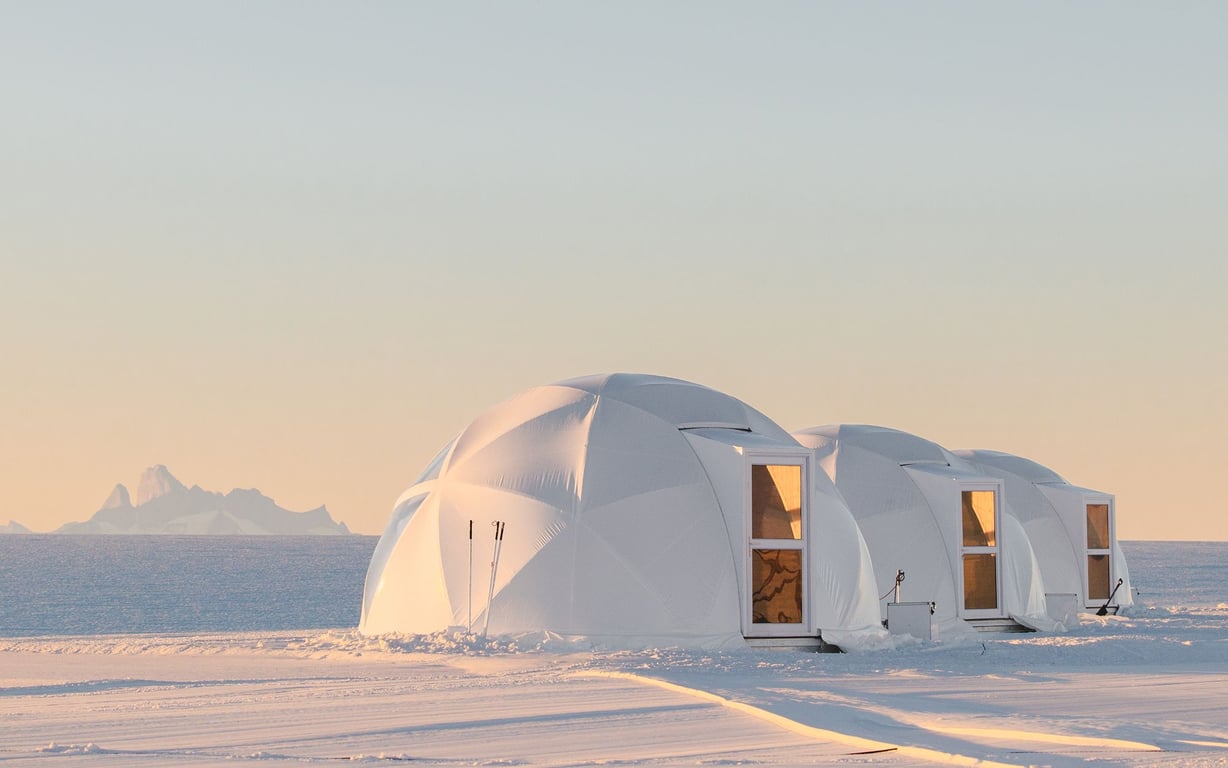 White Desert Explorer Camp en Antártida
