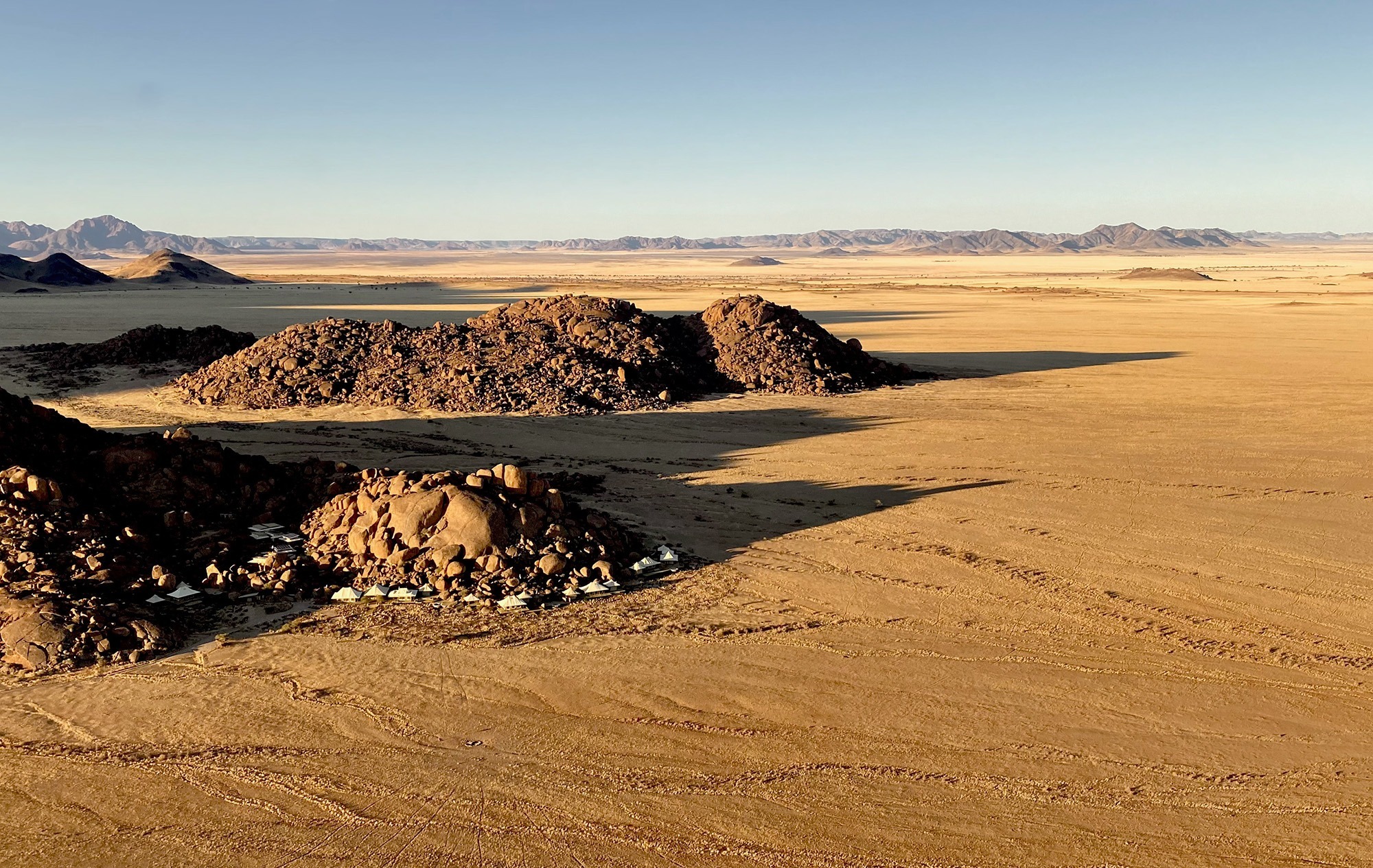 X wolwedans boulders camp aerial