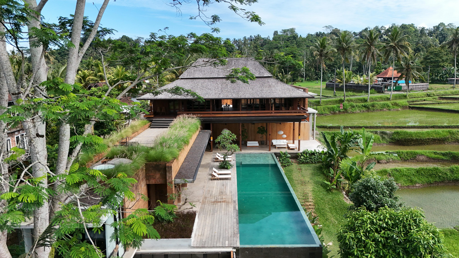 Rumah Subak en su destino