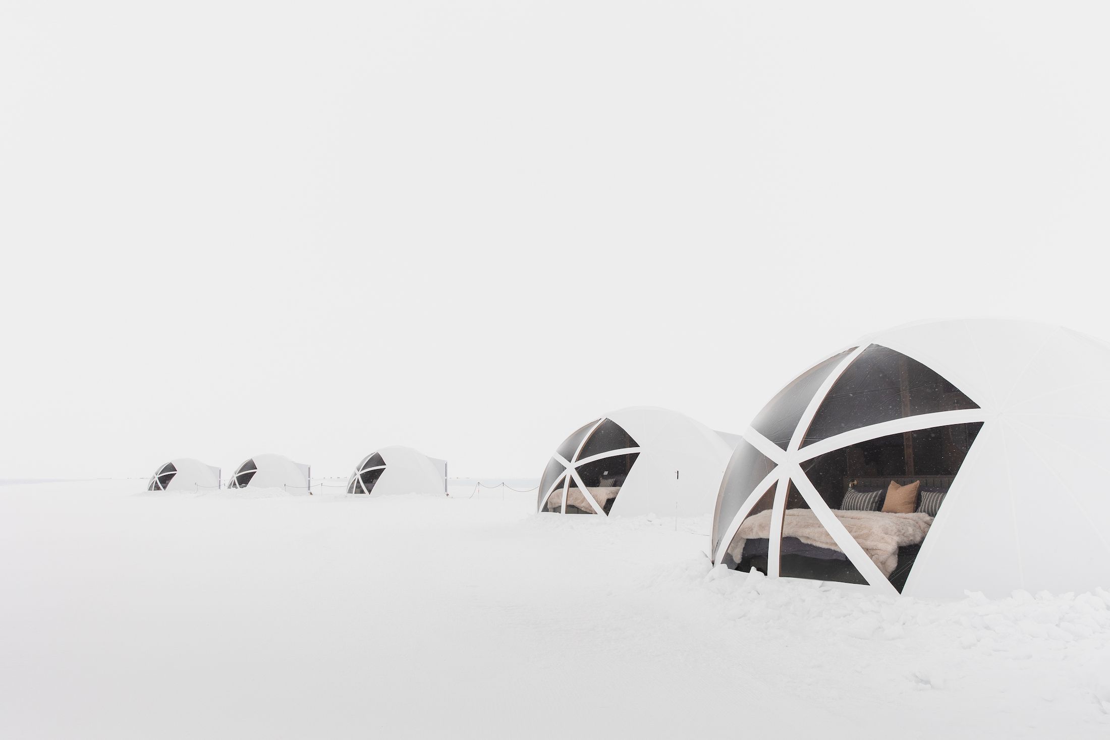 White Desert Explorer Camp en Antártida