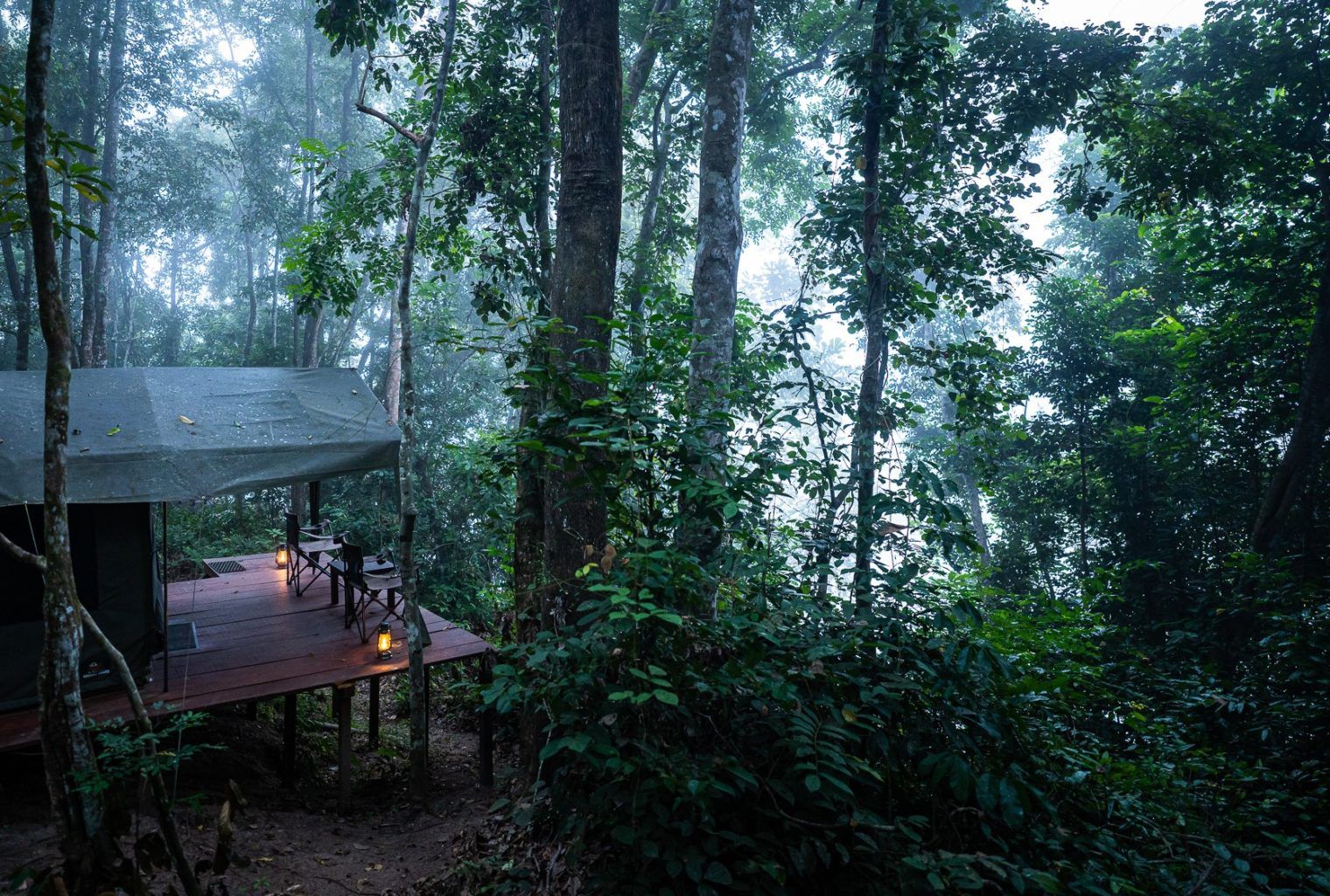 Ndola Luxury Tented Camp en Loango National Park