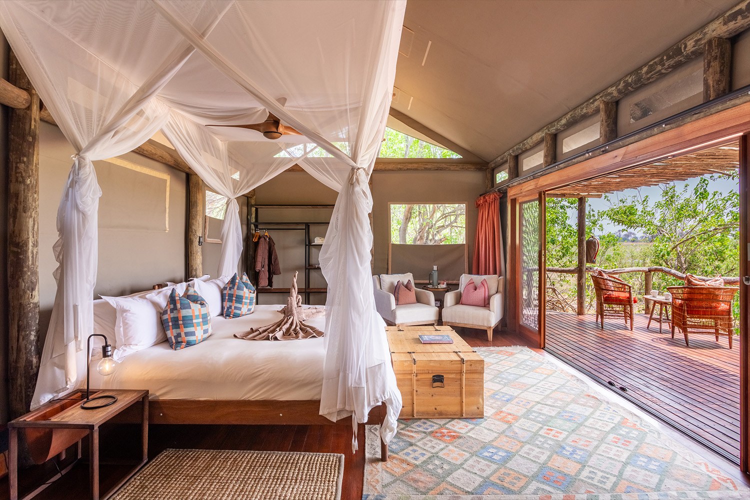 Amber River Camp, Delta del Okavango