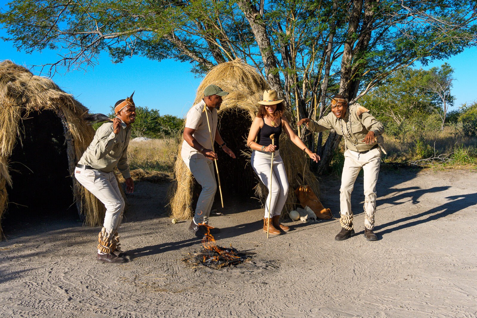 Dinaka en Kalahari