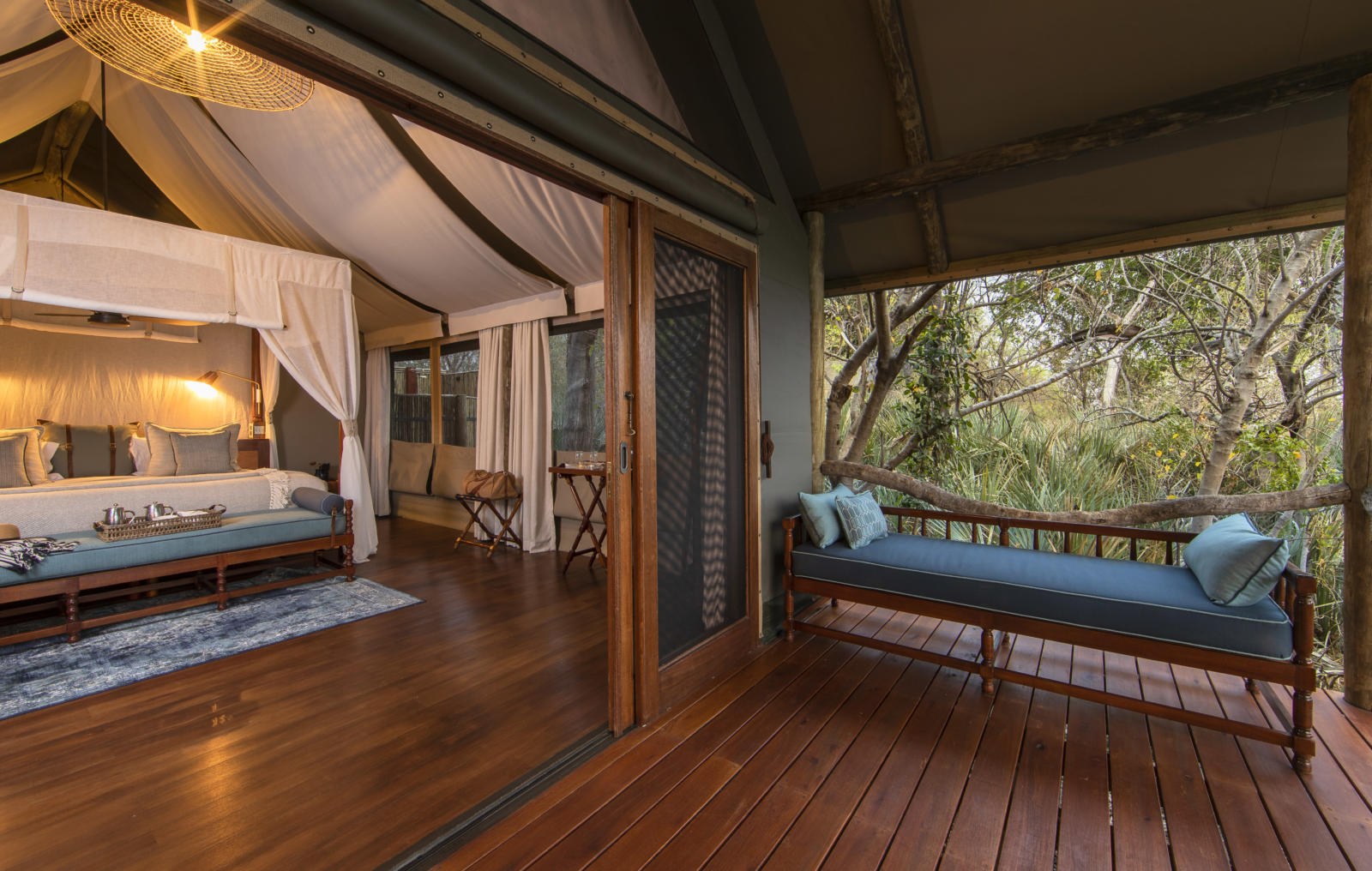 Shinde en Delta Okavango