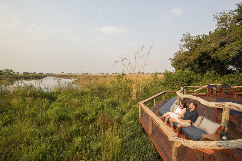 Shinde en Delta Okavango