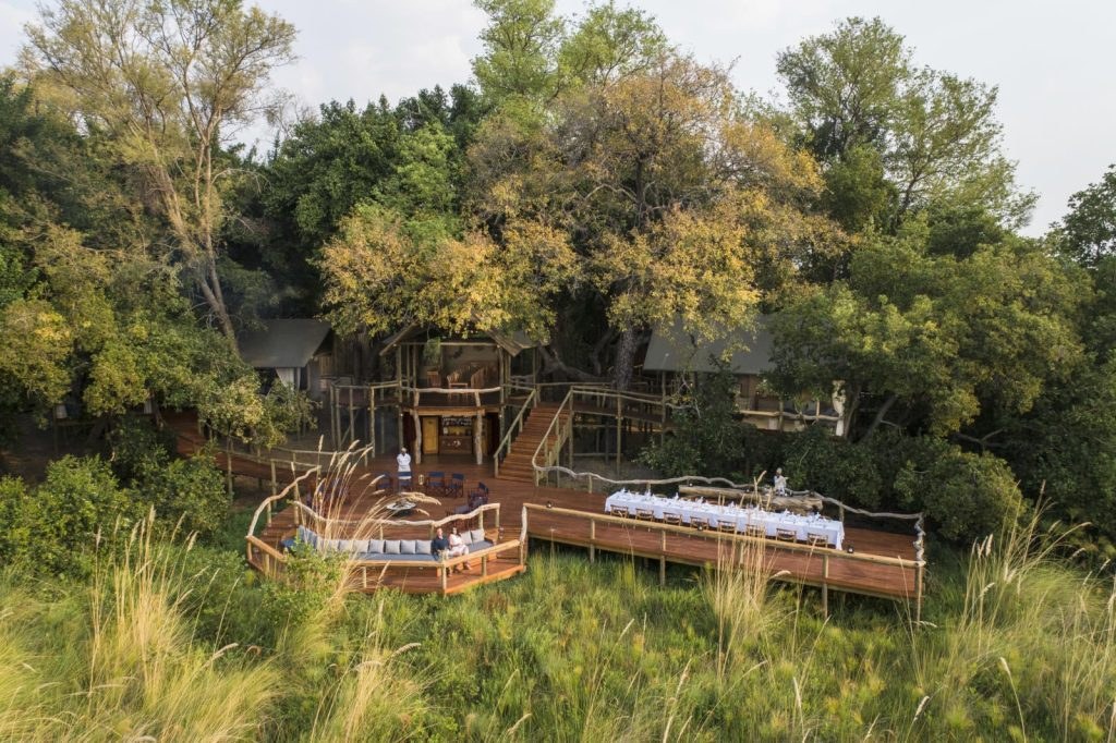 Shinde en Delta Okavango