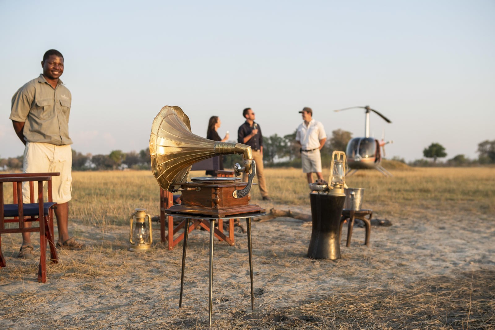 Shinde en Delta Okavango