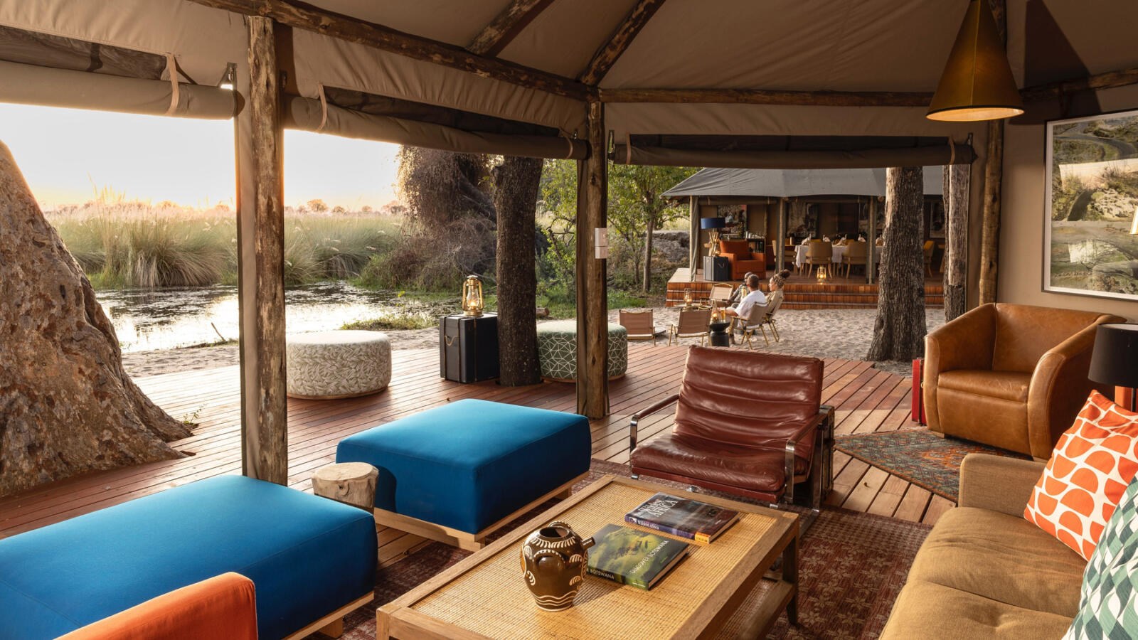 Shinde Footsteps en Delta Okavango