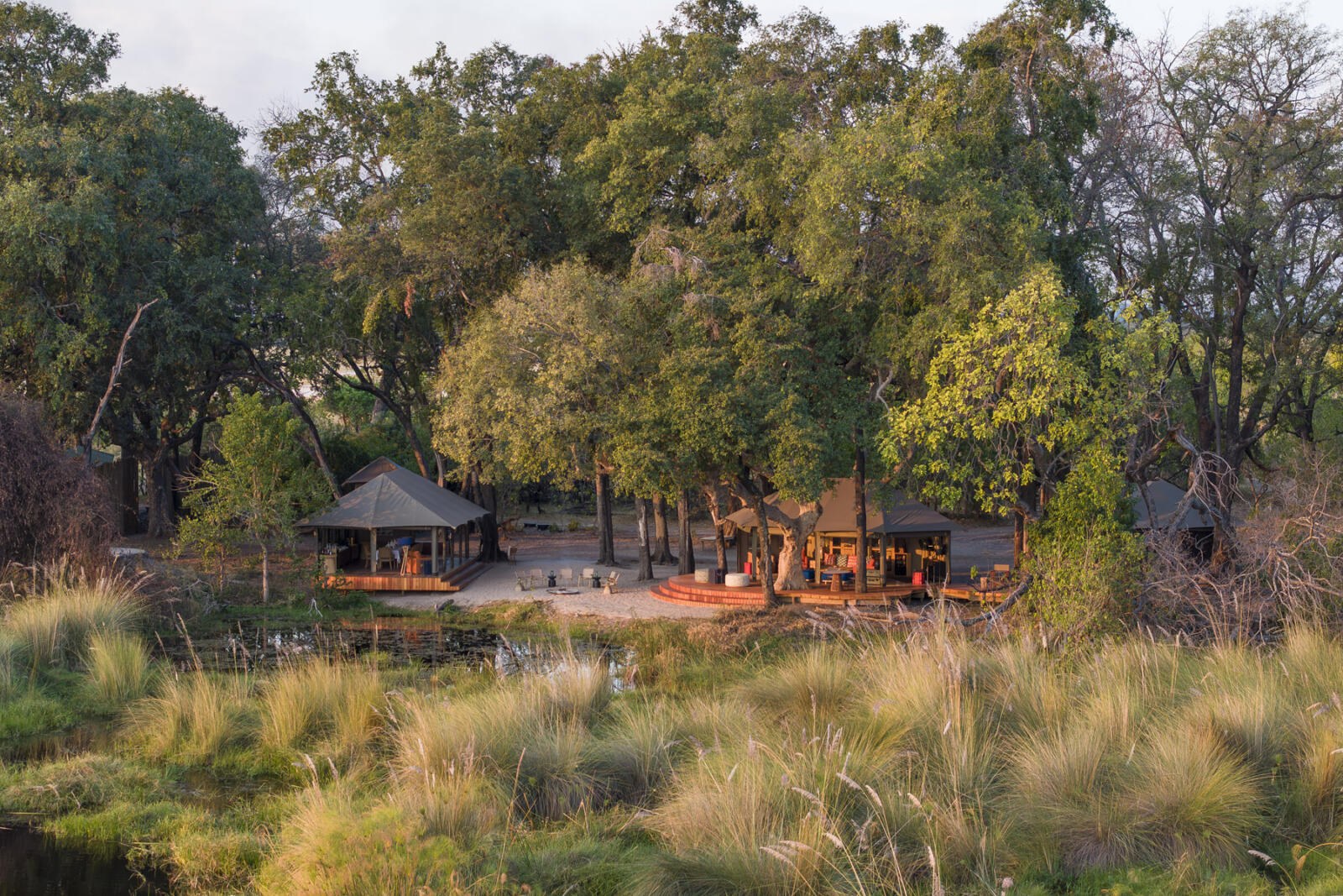 Shinde Footsteps en Delta Okavango