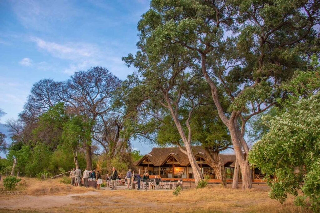 Splash Camp en Delta Okavango