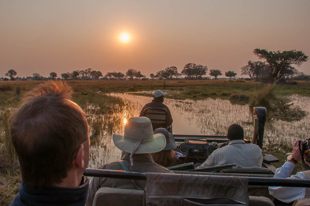 Splash Camp en Delta Okavango