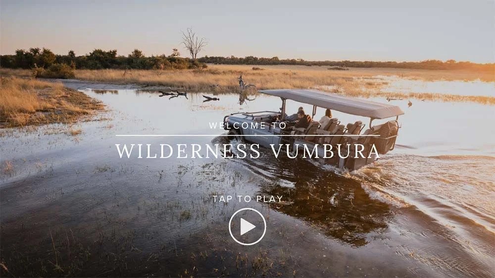 Wilderness Vumbura Plains en Delta Okavango