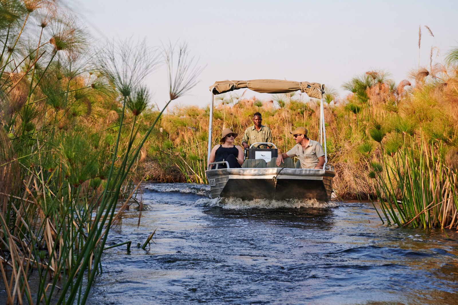 Xugana Island Lodge en Delta Okavango