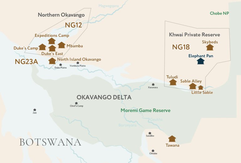 Elephant Pan, Khwai