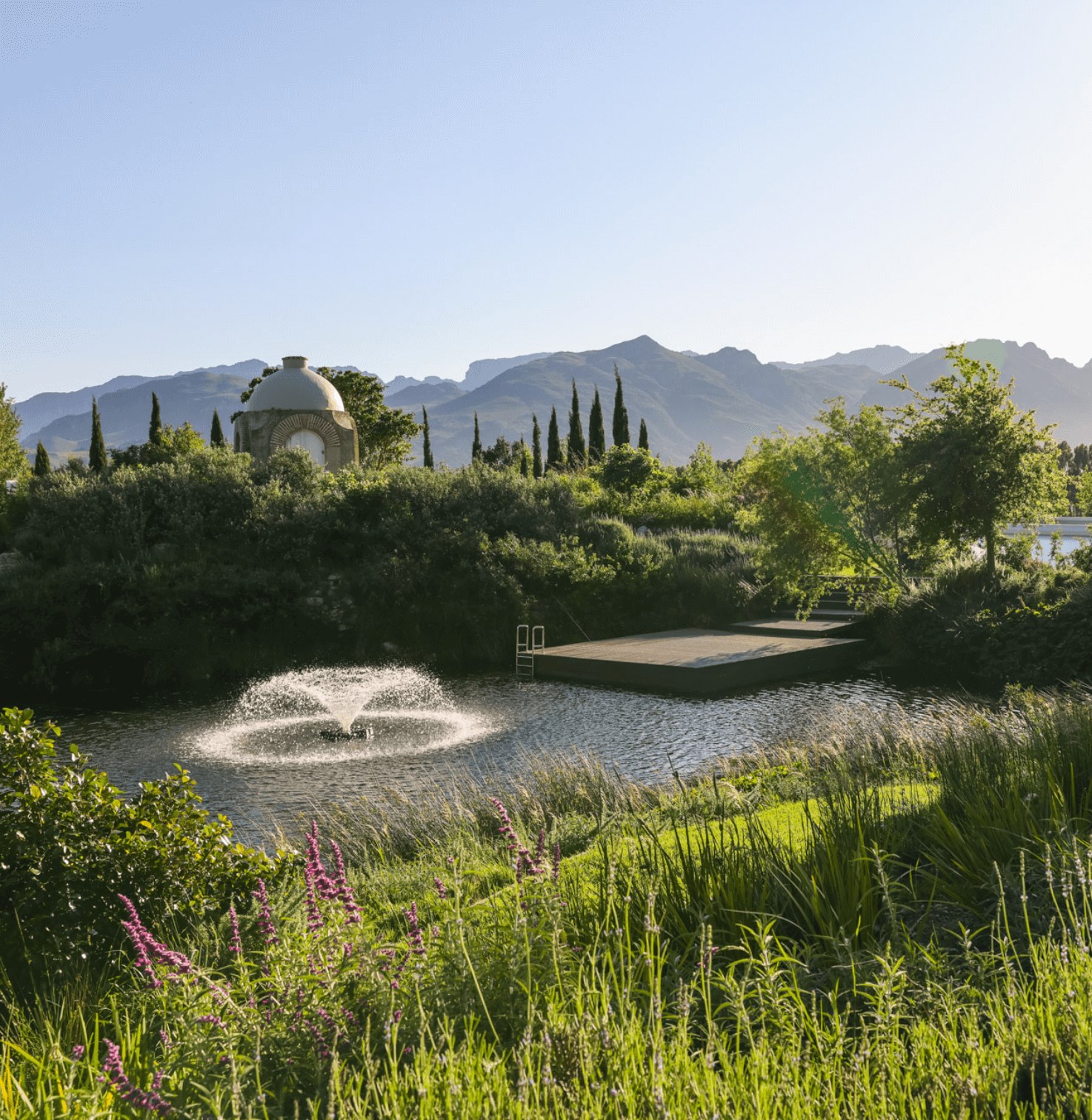 Oakvale Estate en Franschhoek