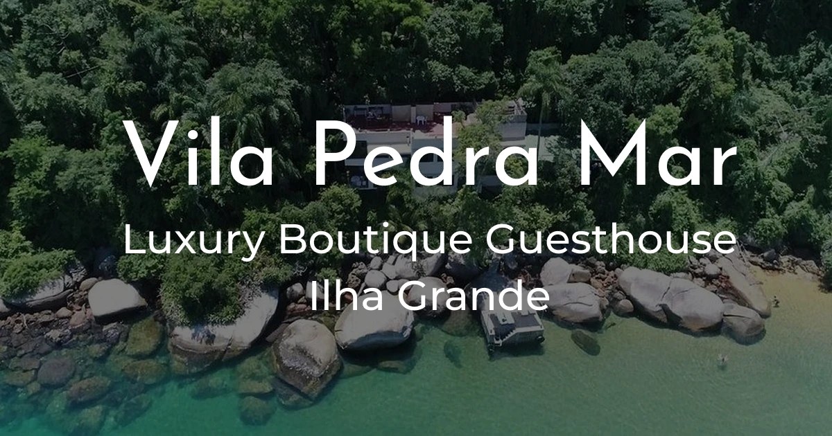 Pousada Vila Pedra Mar en Isla grande