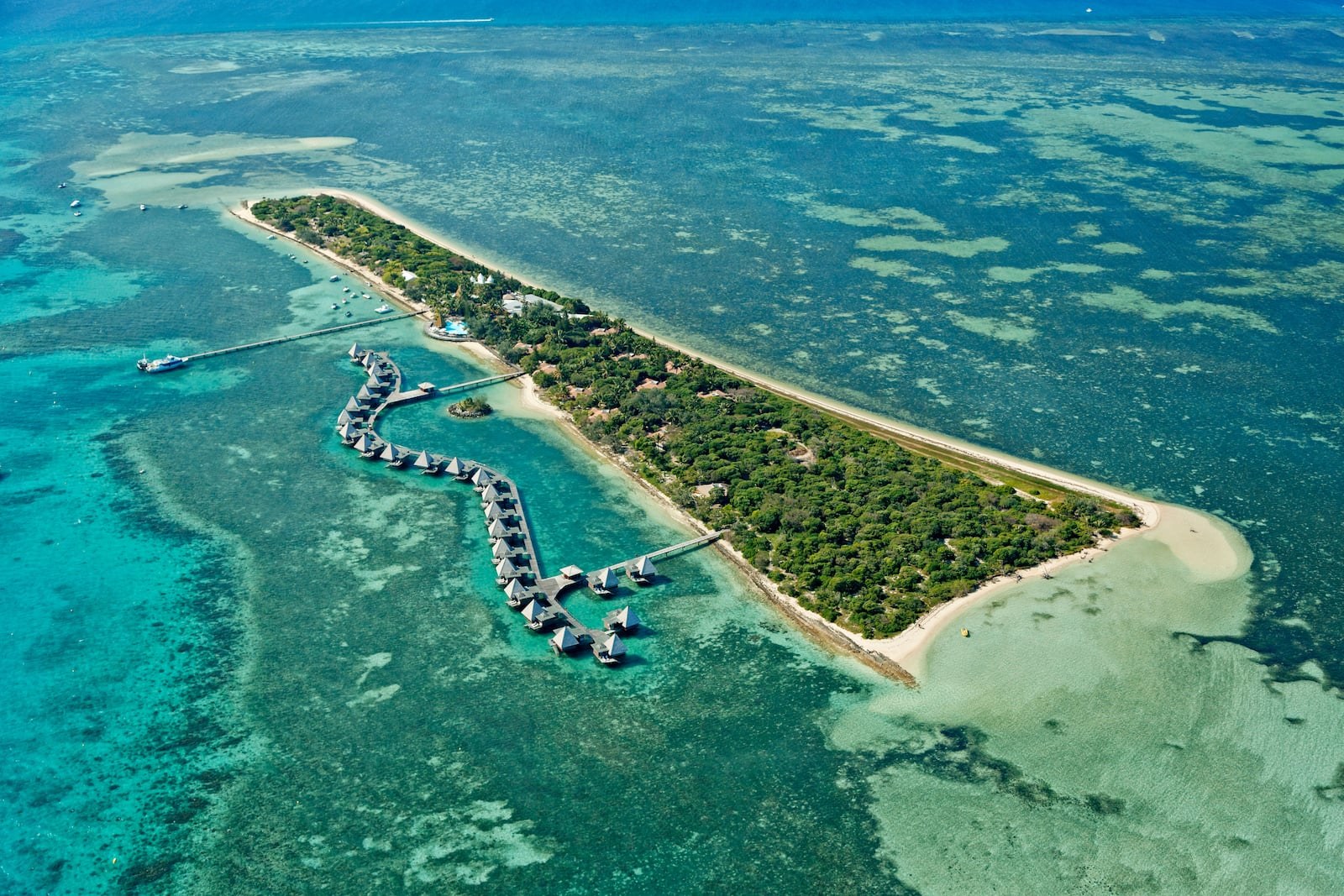 Îlot Maître y su laguna turquesa frente a Nouméa